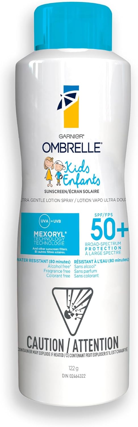 Ombrelle Kids Sunscreen Lotion Spray, SPF 50+, 122 g