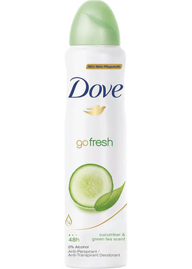 Dove Go Fresh Deodorant Spray Cucumber & Green Tea, 150 mL