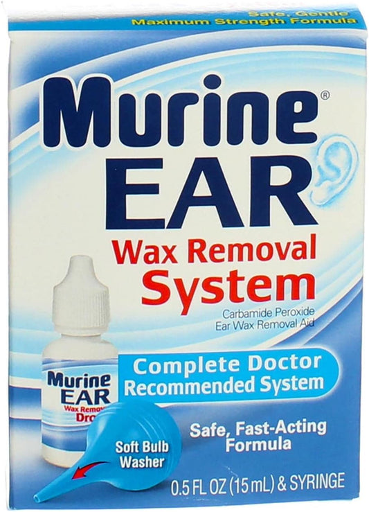 Murine Ear Wax Removal System Drops - 0.5 oz