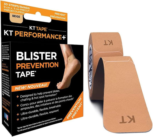 KT Tape Blister Prevention Tape, Beige, Precut 9 cm