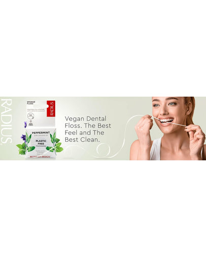 RADIUS Vanilla Mint Dental Floss 55 Yards