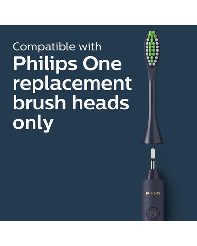 Philips One by Sonicare Battery Toothbrush - Midnight Black