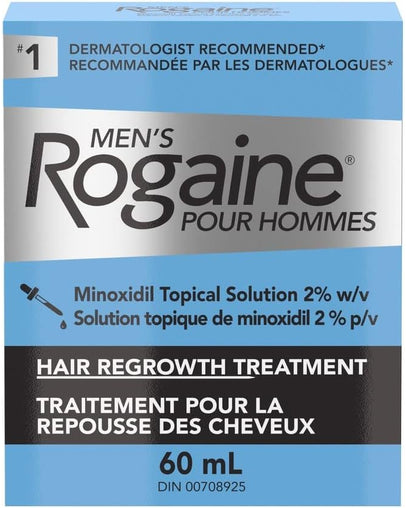 Rogaine Men's 2% Minoxidil Solution – 60 mL