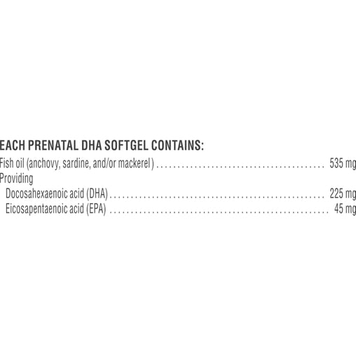 Nestlé Materna Prenatal Multivitamins with DHA and Folic Acid, 60 Tablets