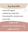 The Honest Company Mom Care Glow On Body Oil, Unscented, 124 mL