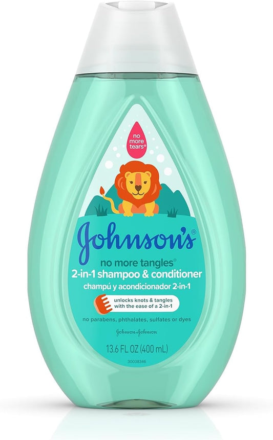 Johnson’s Baby 2-In-1 Shampoo & Conditioner, 400 mL