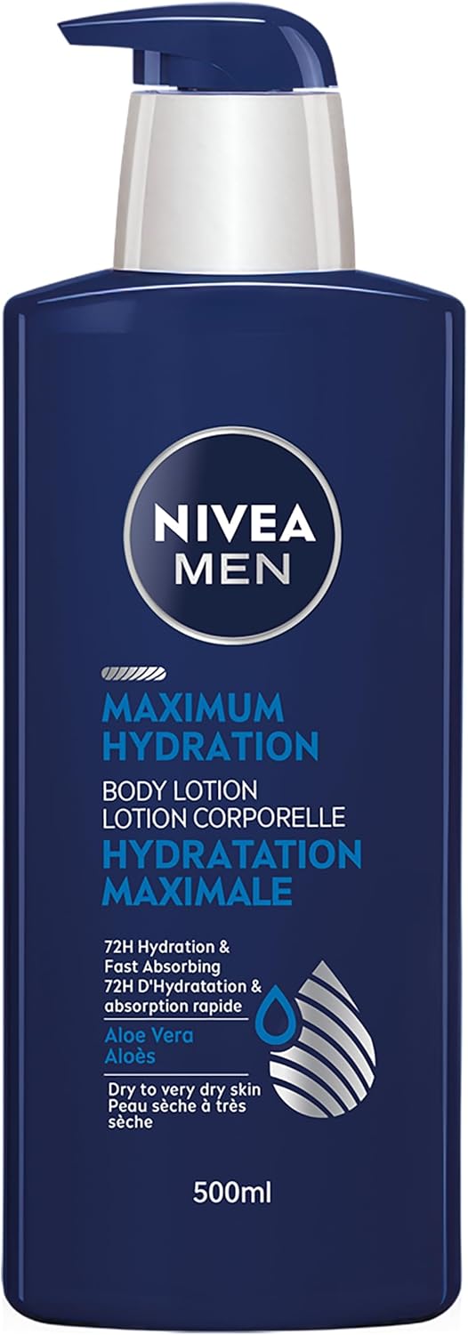 Nivea Men Revitalizing Body Lotion, 625 mL