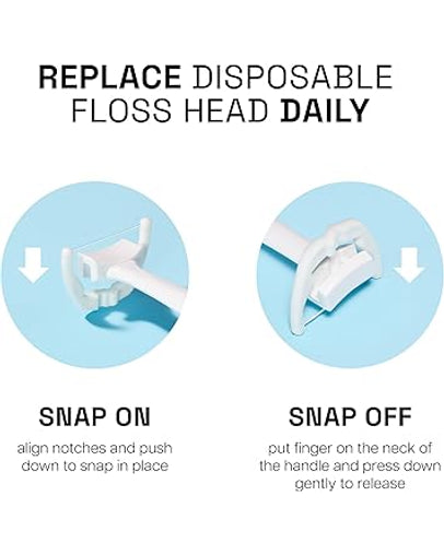 Listerine Ultra Clean Access Flosser Mint Refill Heads, 28 ct