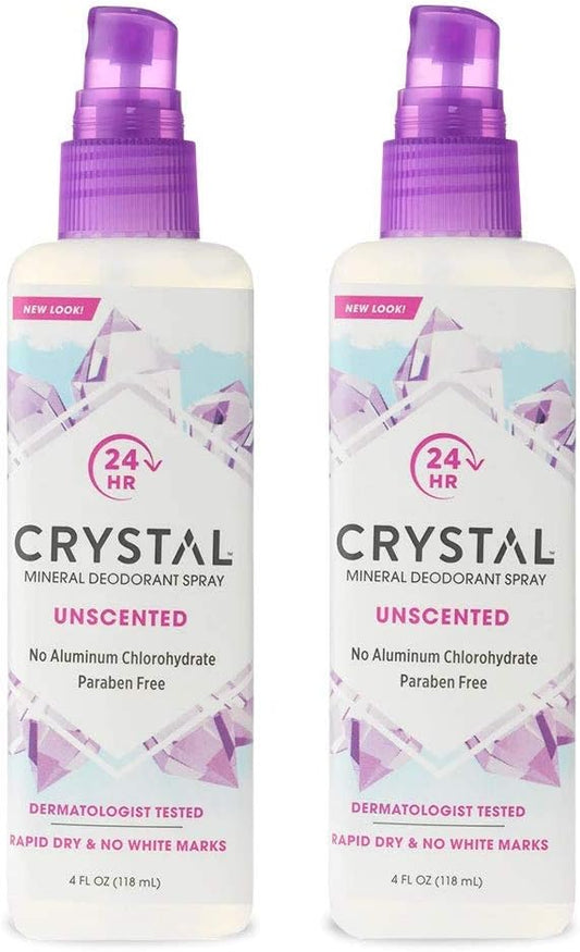 Crystal Body Deodorant Spray-4 fl oz