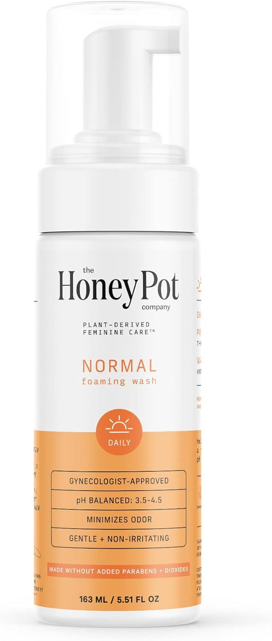 The Honey Pot Normal Intimate Foaming Wash, Orange 163ml