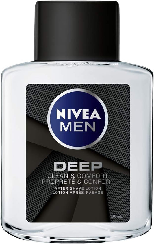 Nivea Men Deep Clean & Comfort After Shave Liquid, 100 mL