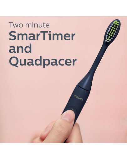 Philips One by Sonicare Battery Toothbrush - Midnight Black