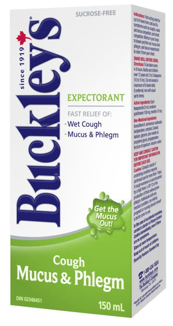 Buckley’s Mucus & Phlegm Syrup, 150 mL