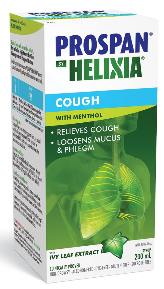 Helixia Kids Prospan Cough Syrup, Ivy Leaf Extract 200ml