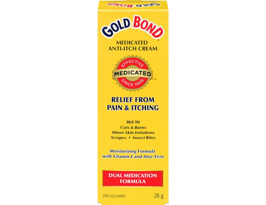 Gold Bond Medicated Anti-Itch Cream 28g