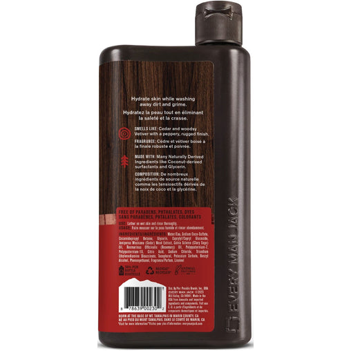 Every Man Jack Body Wash Cedarwood, 500 mL
