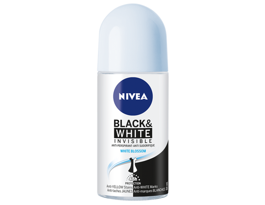 Nivea 5-in-1 Black & White Invisible Anti-Perspirant – 50ml