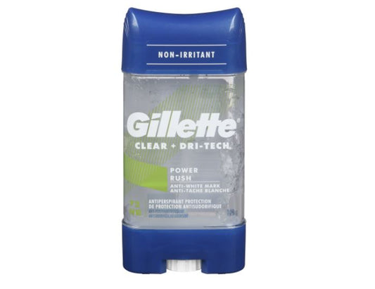 Gillette Power Rush ClearShield Antiperspirant/Deodorant, 108g