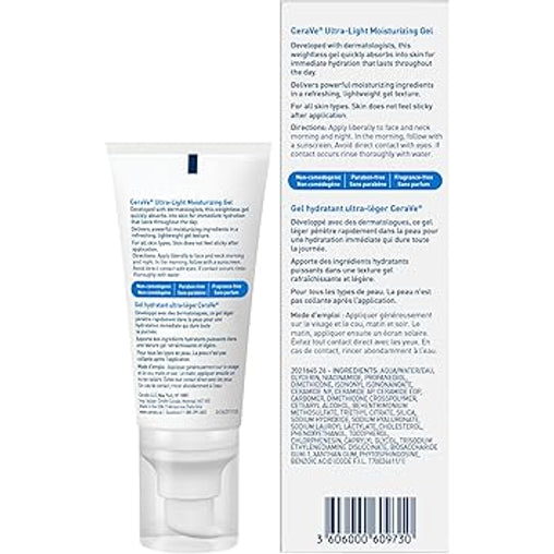 CeraVe Ultra-Light Moisturizing Gel, 52 mL