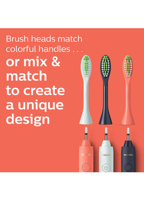 Philips One by Sonicare, 2 Brush Heads, Miami Coral, BH1022/01