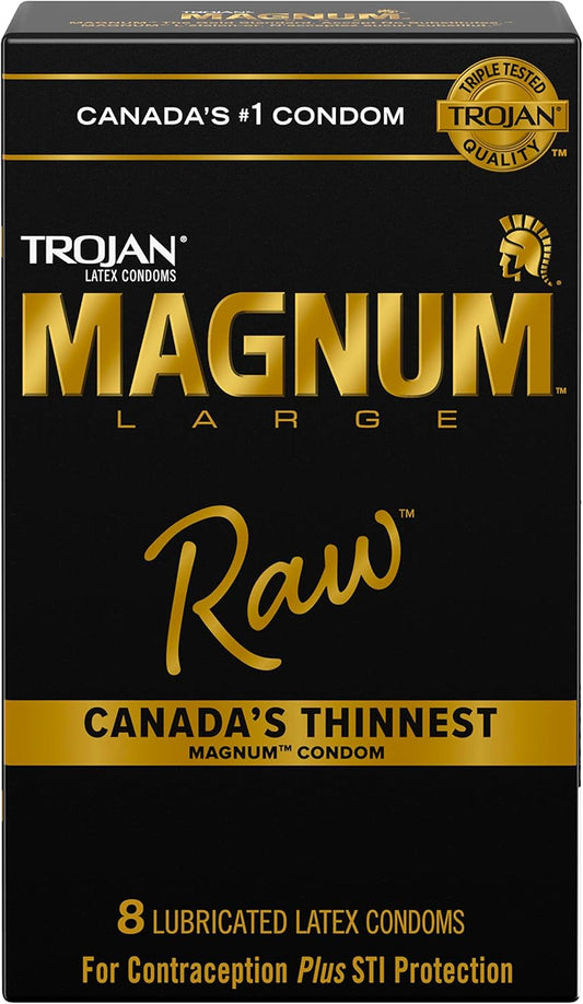 Trojan Magnum Raw, 8 ct