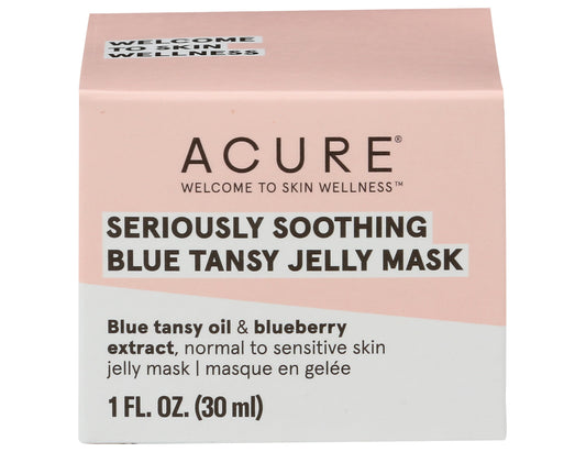 Acure Soothing Blue Tansy Jelly Mask, 30 mL