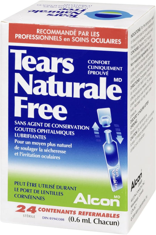 Tears Naturale Free Eye Drop, 0.6ml