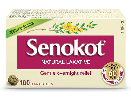Senokot Natural Laxative – 100 Count