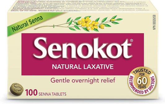 Senokot Natural Laxative, 100 Count