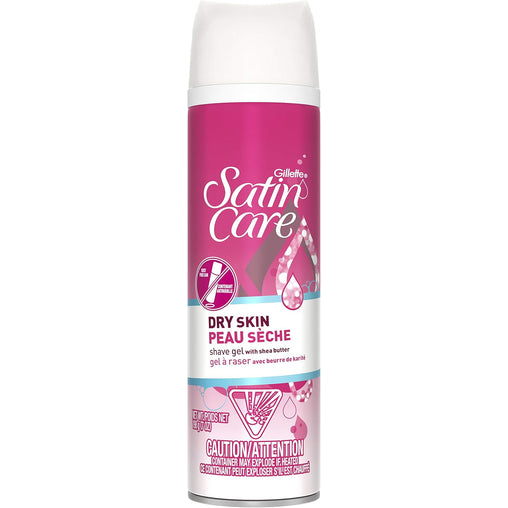 Gillette Satin Care Dry Skin Shave Gel – 198g