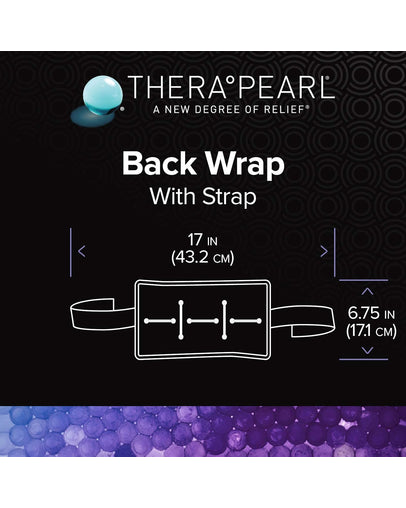 TheraPearl Back Wrap 360 mL – Reusable Hot & Cold Therapy