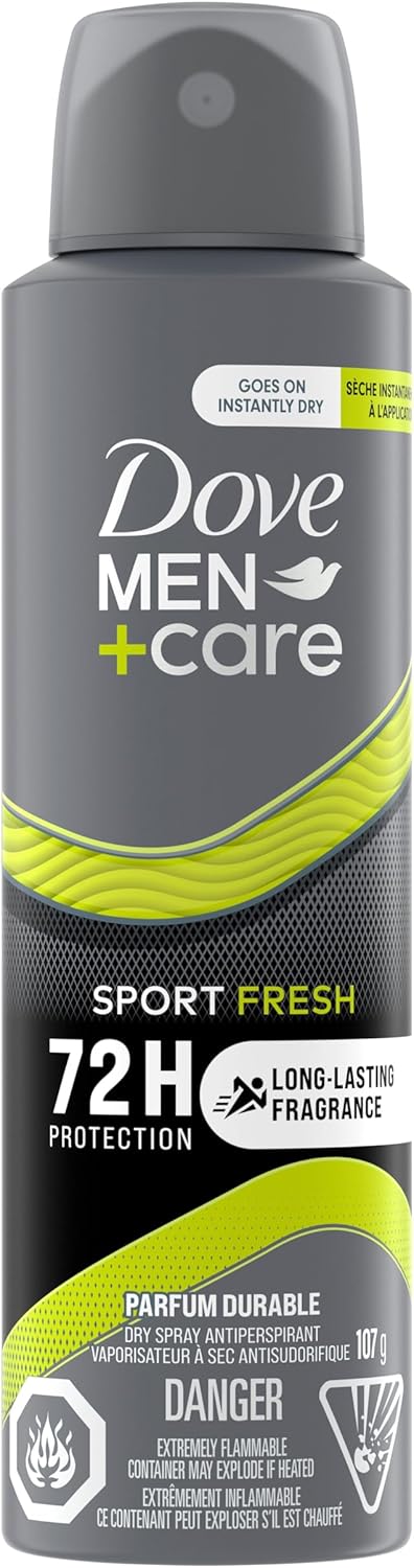 Dove Men Sport Fresh Deodorant Spray, 150 mL