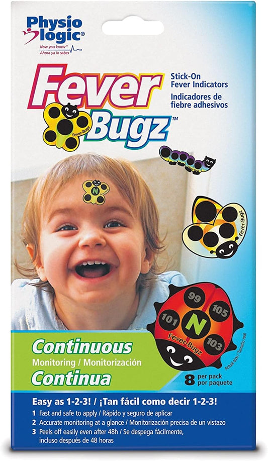 Physio Logic Fever-Bugz Stick-On Fever Indicator