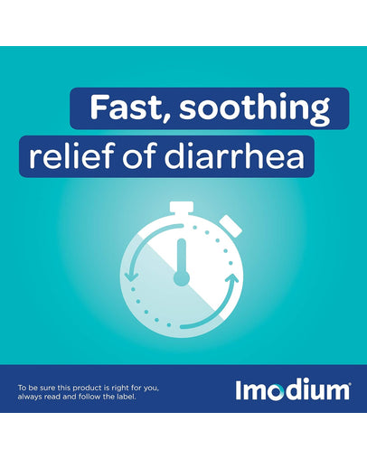 Imodium Complete Antidiarrheal and Gas Relief Caplets, 40 Count