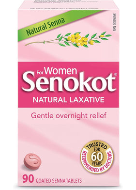 Senokot Natural Laxative, 90 Count