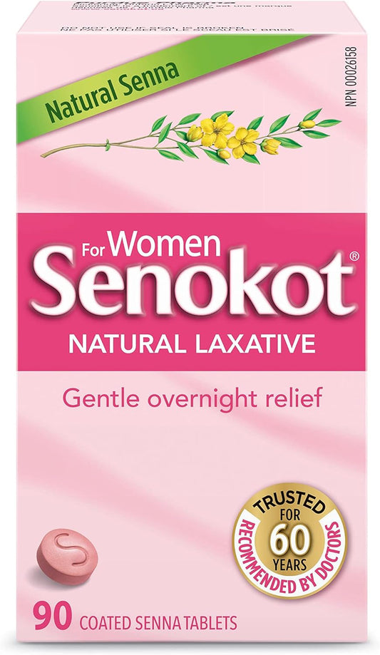 Senokot Natural Laxative, 90 Count