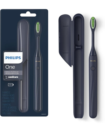 Philips One by Sonicare Battery Toothbrush - Midnight Black