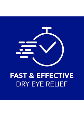 hydraSense Advanced Eye Drops For Dry Eyes, 2 x 10 ml