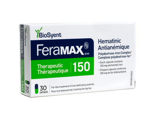 FeraMAX Pd Therapeutic 150 Iron Supplement - 30 Capsules