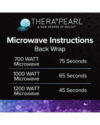 TheraPearl Back Wrap 360 mL – Reusable Hot & Cold Therapy