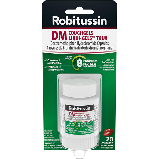 Robitussin CoughGels Liqui-Gels, 20 Count
