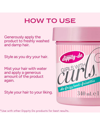 Dippity Do Girls with Curls Light Hold Gelee, 340 mL