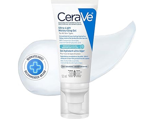 CeraVe Ultra-Light Moisturizing Gel, 52 mL