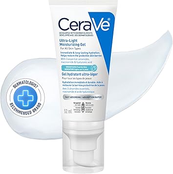 CeraVe Ultra-Light Moisturizing Gel, 52 mL