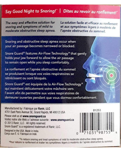 Snore Guard Anti-Snoring Device, 1 ct