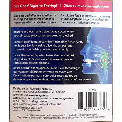 Snore Guard Anti-Snoring Device, 1 ct