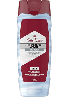 Old Spice Steel Courage Hydrating Body Wash, 473 mL