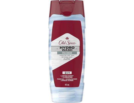 Old Spice Steel Courage Hydrating Body Wash, 473 mL