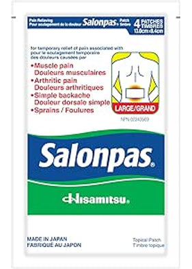 Salonpas Large, 4 ct
