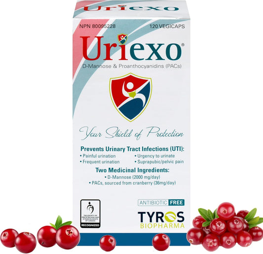 Uriexo Vegicaps, 120 ct